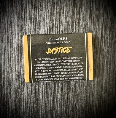 JUSTICE MAGICK Witches' Magick Soap