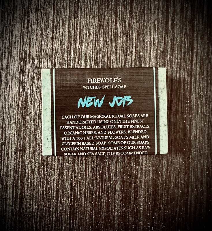NEW JOB Witches' Magick Soap