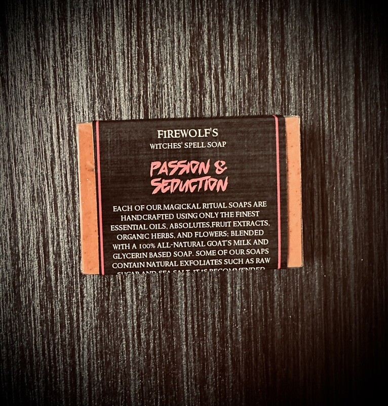 PASSION & SEDUCTION Witches' Magick Soap