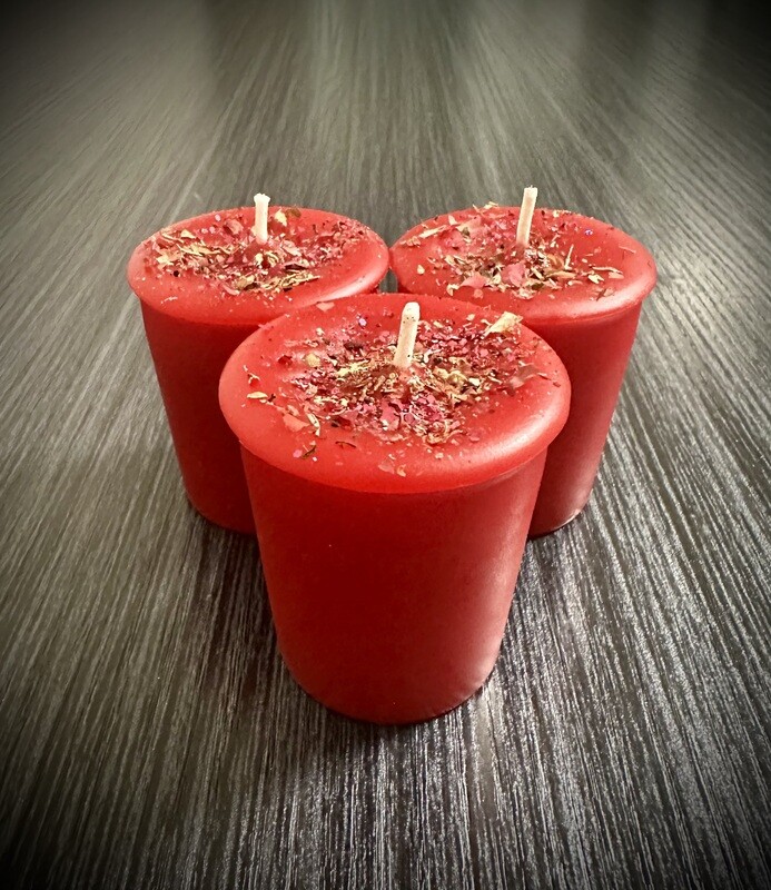 COME TO ME Votive Candles (Set of 3)