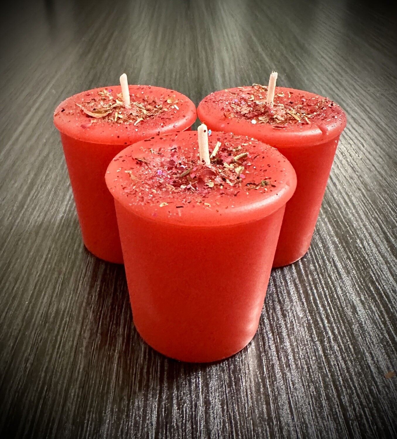 LOVE DRAWING Votive Candles (Set of 3)