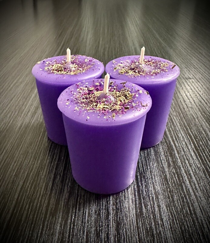 HEALING Votive Candles (Set of 3)