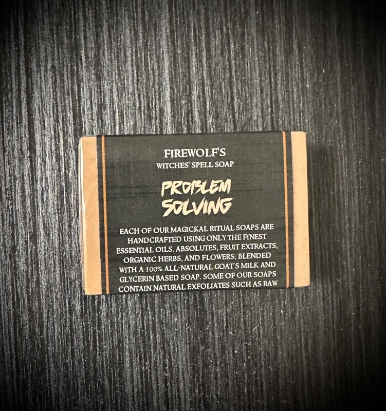 PROBLEM SOLVING Witches' Magick Soap