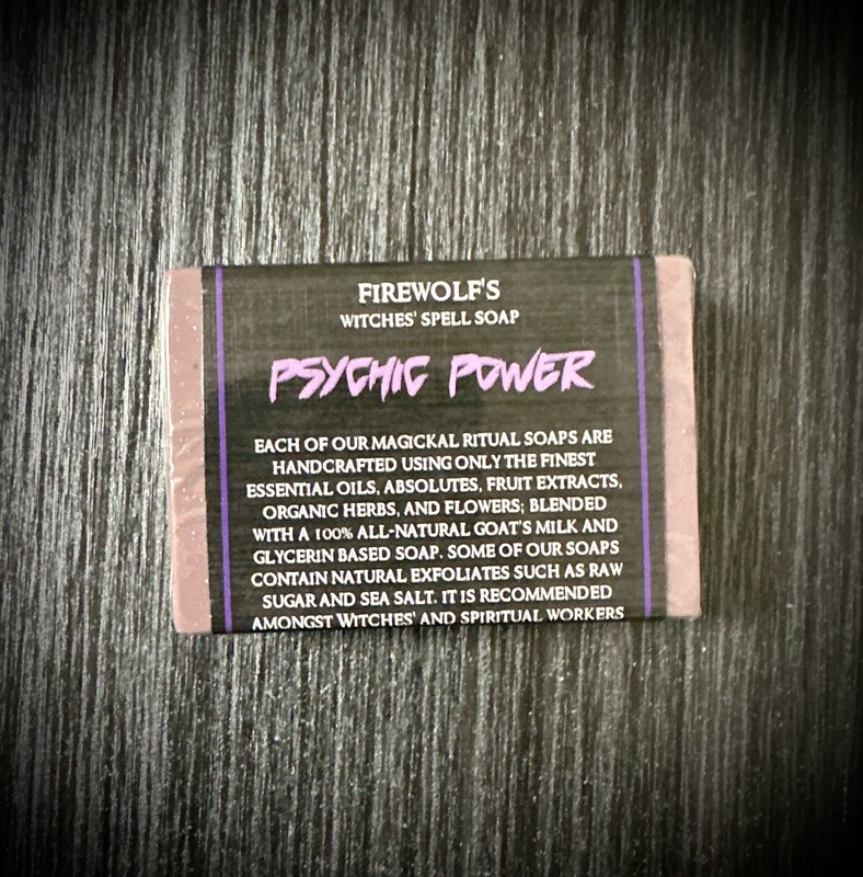 PSYCHIC POWER Witches' Magick Soap
