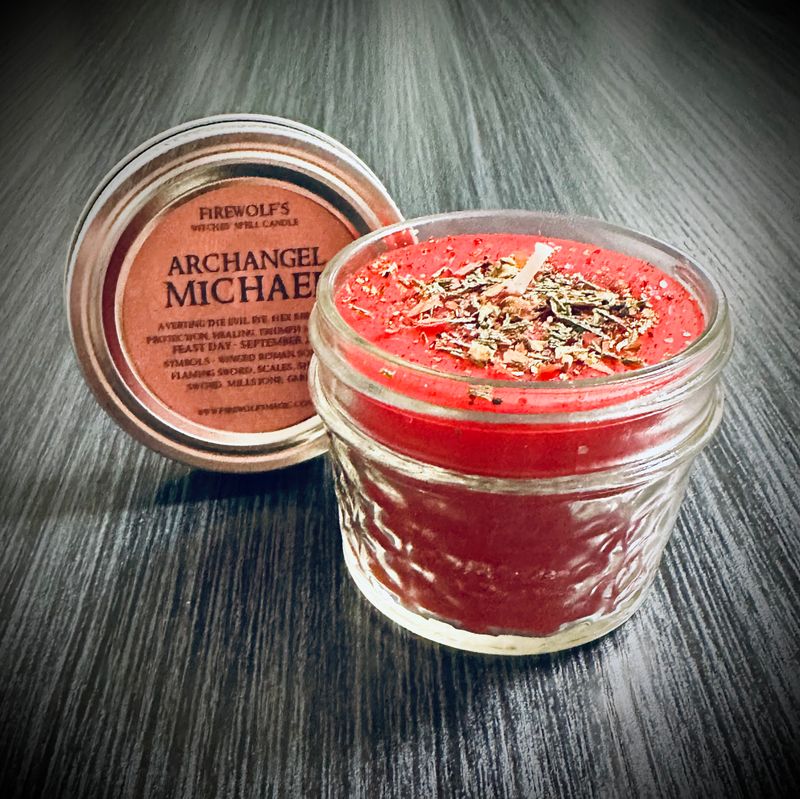 ARCHANGEL MICHAEL Devotional Candle