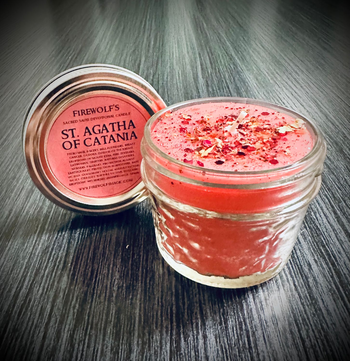 SAINT AGATHA Devotional Candle
