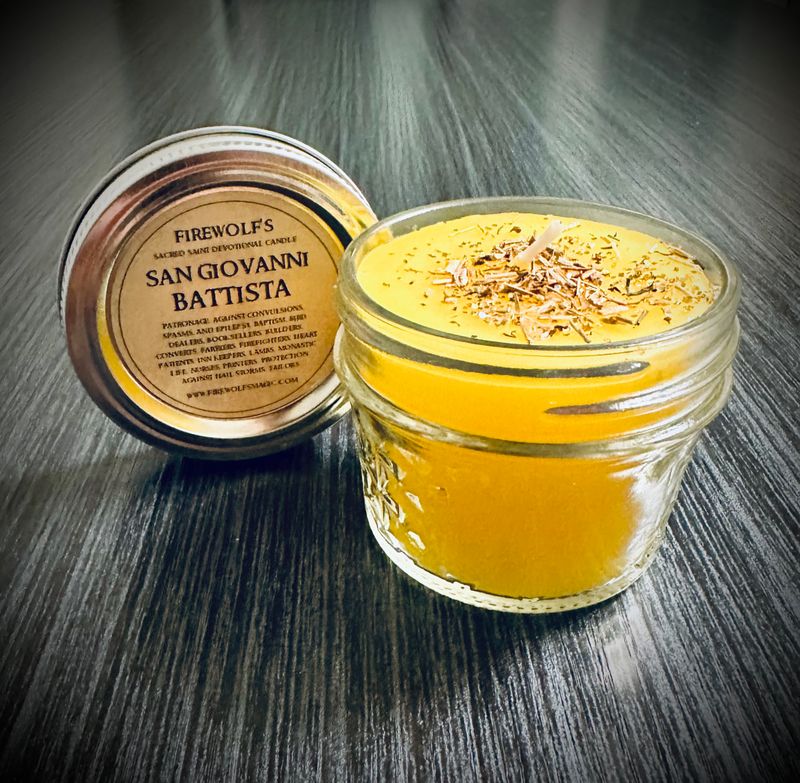 SAN GIOVANNI BATTISTA Devotional Candle