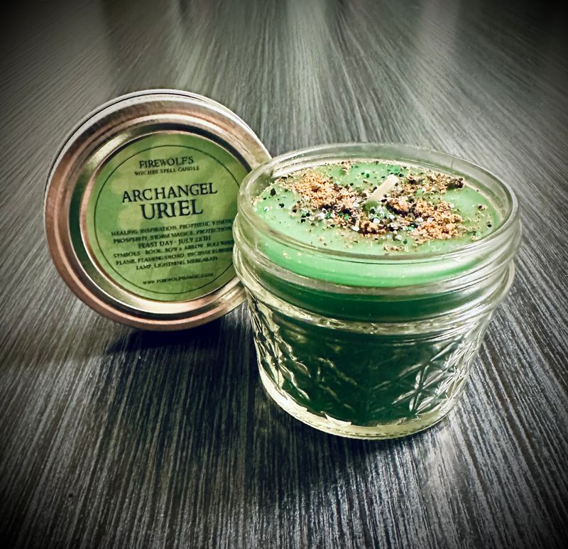 ARCHANGEL URIEL Devotional Candle
