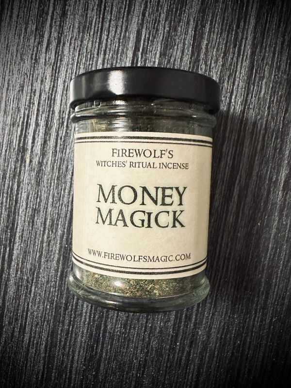 MONEY MAGICK Witches' Ritual Incense