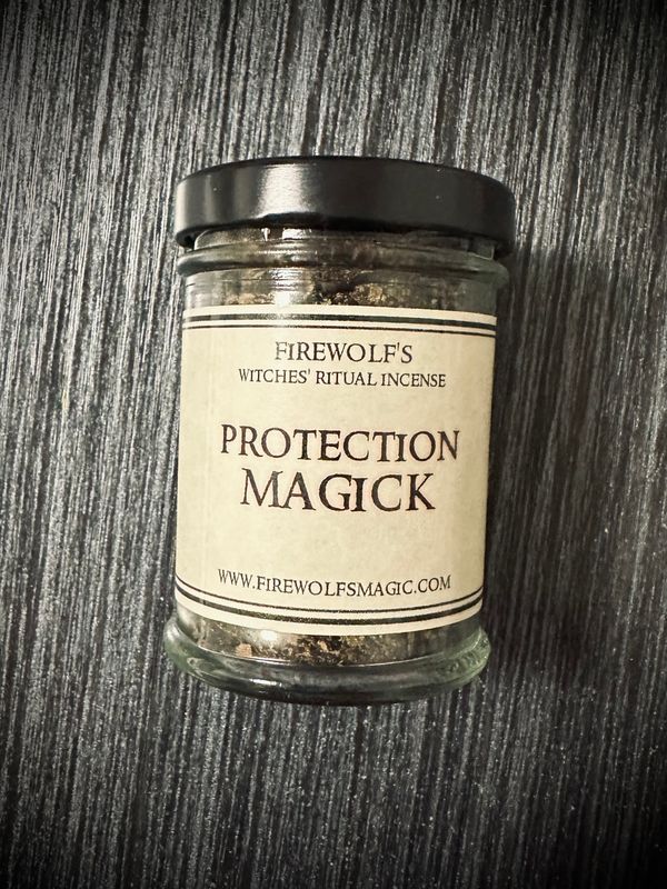 PROTECTION MAGICK Witches' Ritual Incense