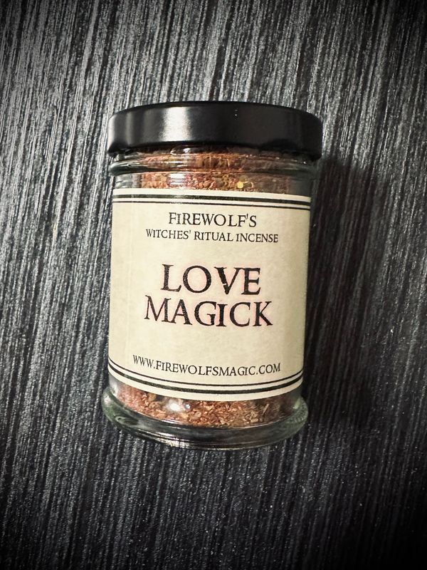 LOVE MAGICK Witches' Ritual Incense