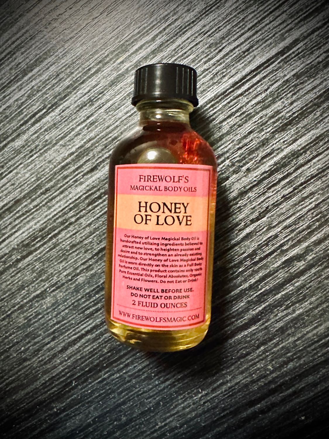 HONEY OF LOVE Magickal Body Oil