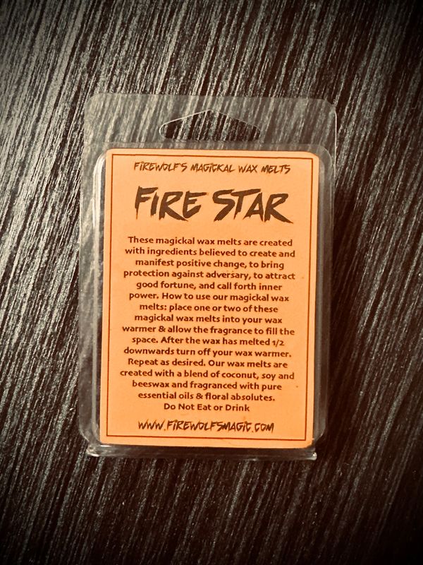 FIRE STAR Magickal Wax Melts