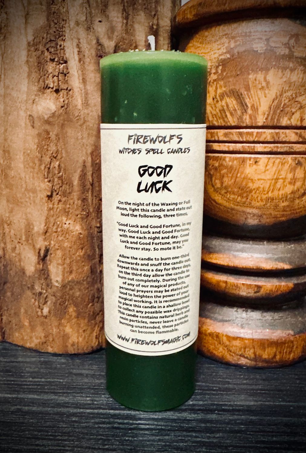 GOOD LUCK MAGICK Pillar Candle