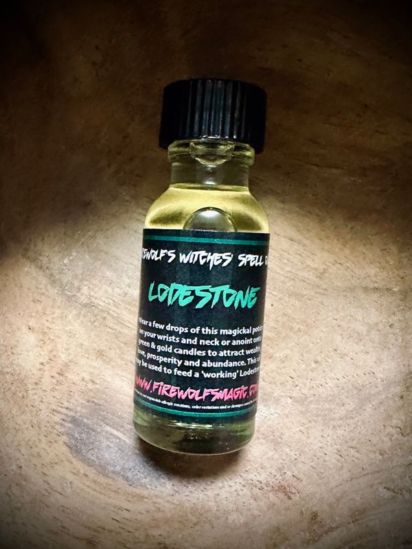 LODESTONE MAGICK Ritual Oil