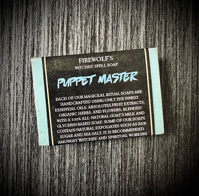 PUPPET MASTER Witches’ Magick Soap