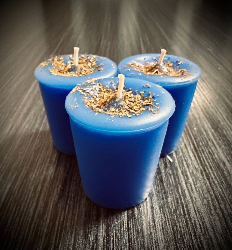 NEW JOB MAGICK Votive Candles (Set of 3)