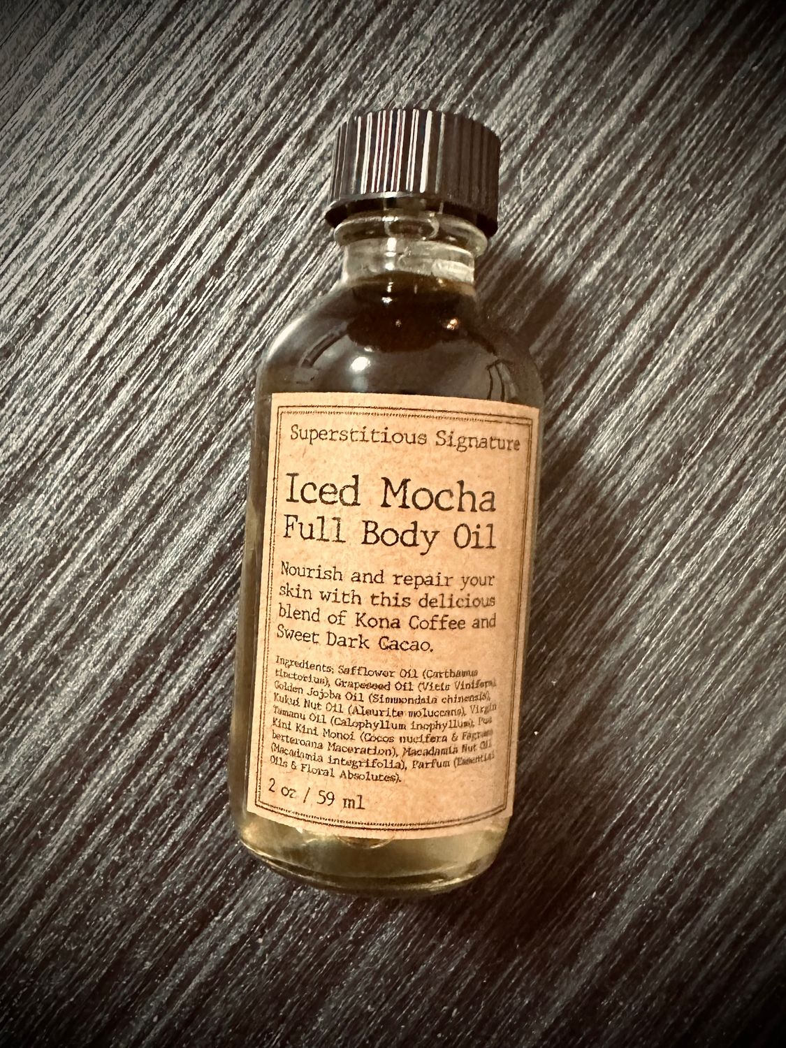 ICED MOCHA Full Body Oil