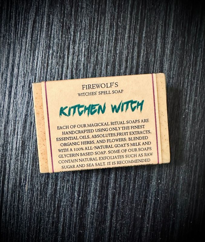 KITCHEN WITCH MAGICK Ritual Soap