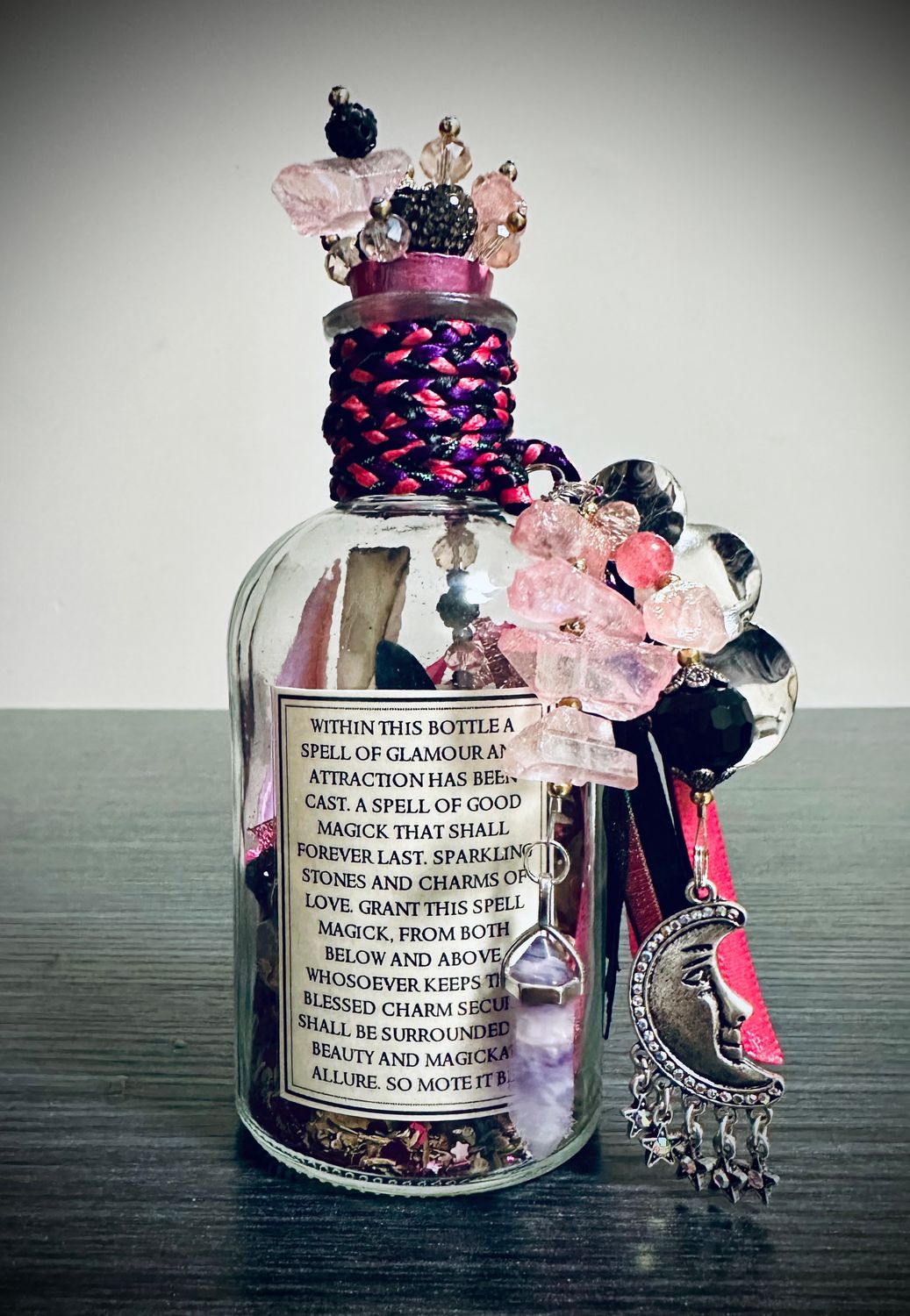 GLAMOUR MAGICK Witches’ Spell Bottle