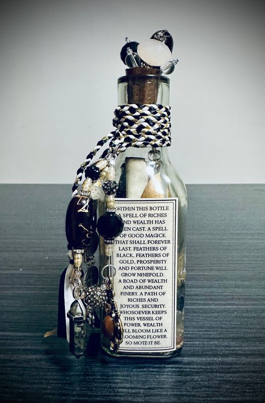 WEALTH & RICHES Witches’ Spell Bottle