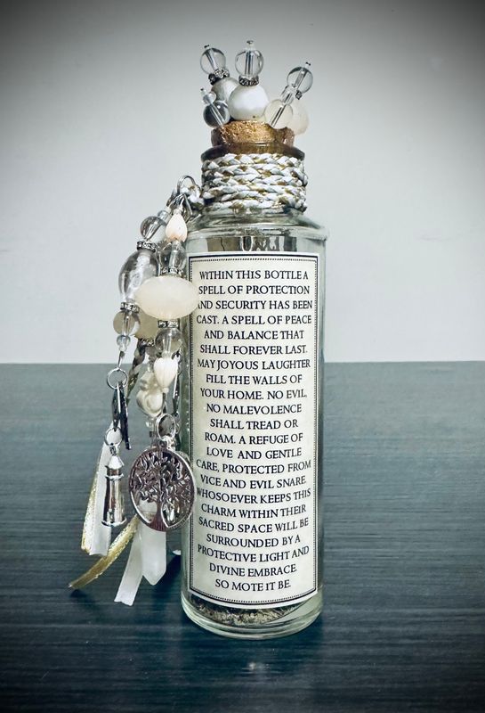 HOME PROTECTION Witches’ Spell Bottle