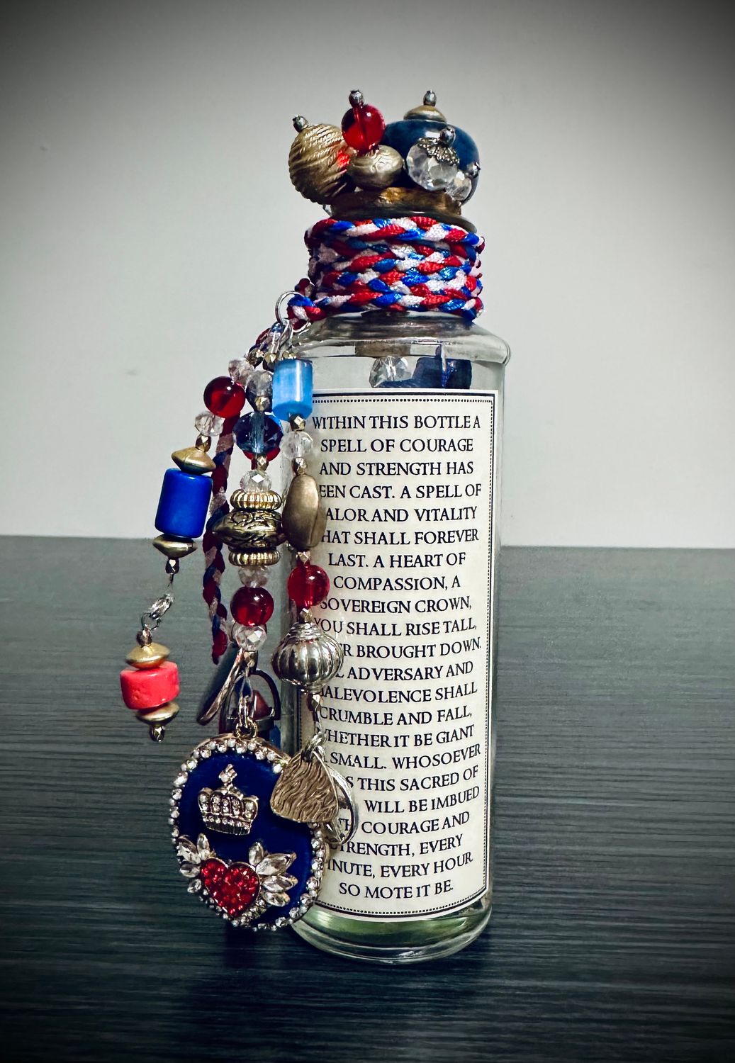 COURAGE & STRENGTH MAGICK Witches’ Spell Bottle