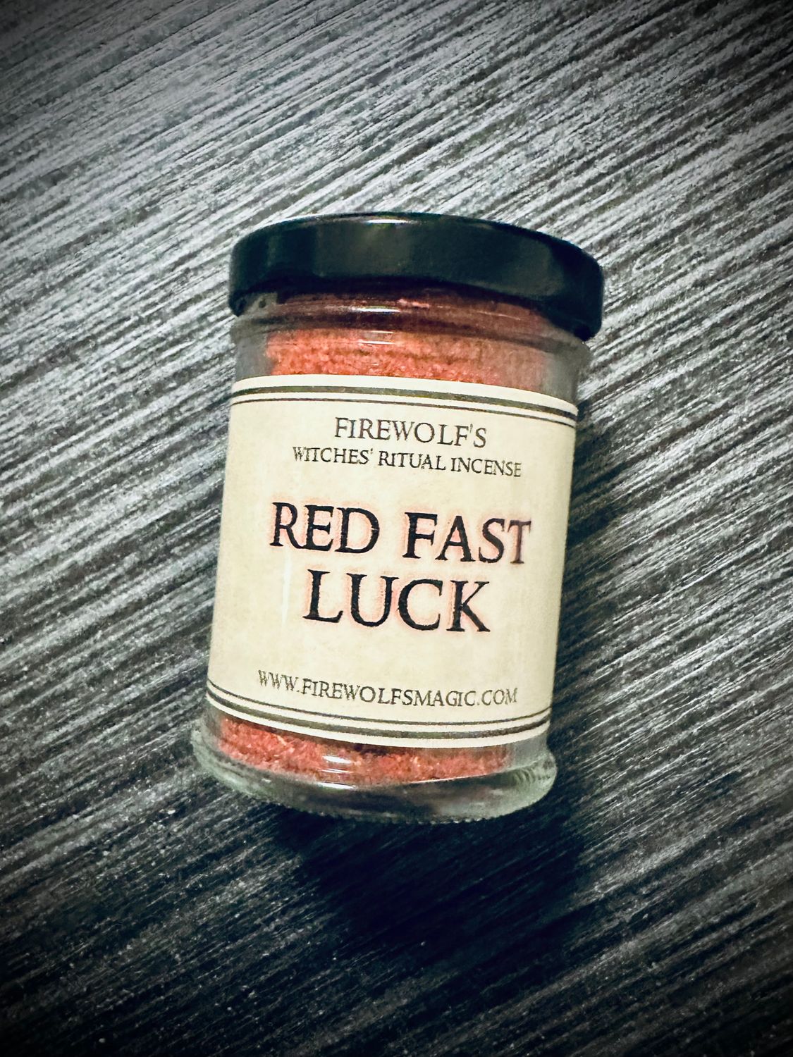 RED FAST LUCK MAGICK Witches’ Ritual Incense