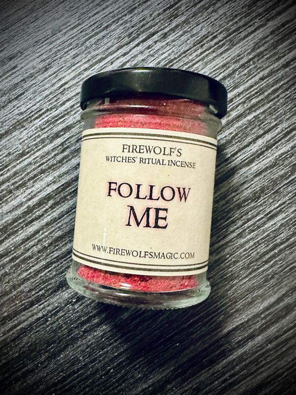 FOLLOW ME MAGICK Witches' Ritual Incense