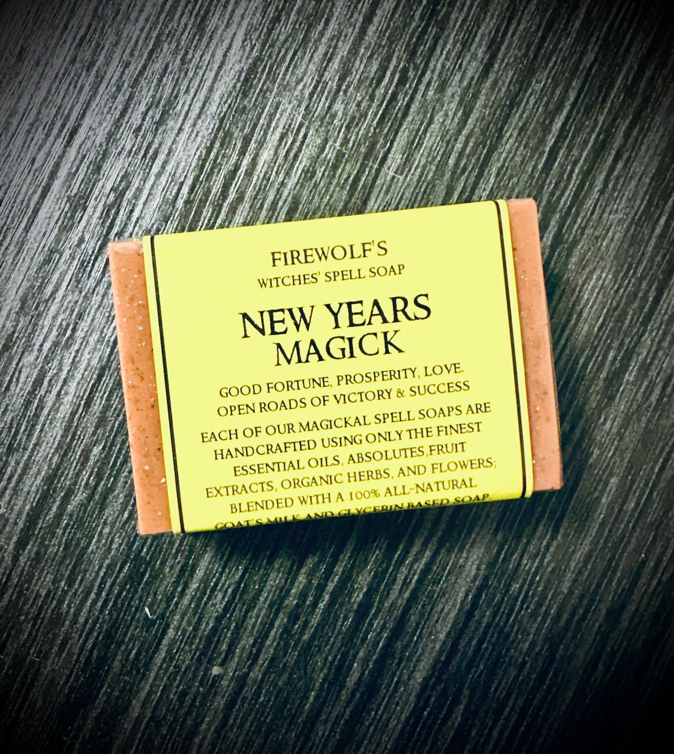 NEW YEAR’S MAGICK Ritual Soap