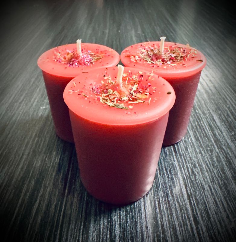 YOUTH & BEAUTY Votive Candles (Set of 3)