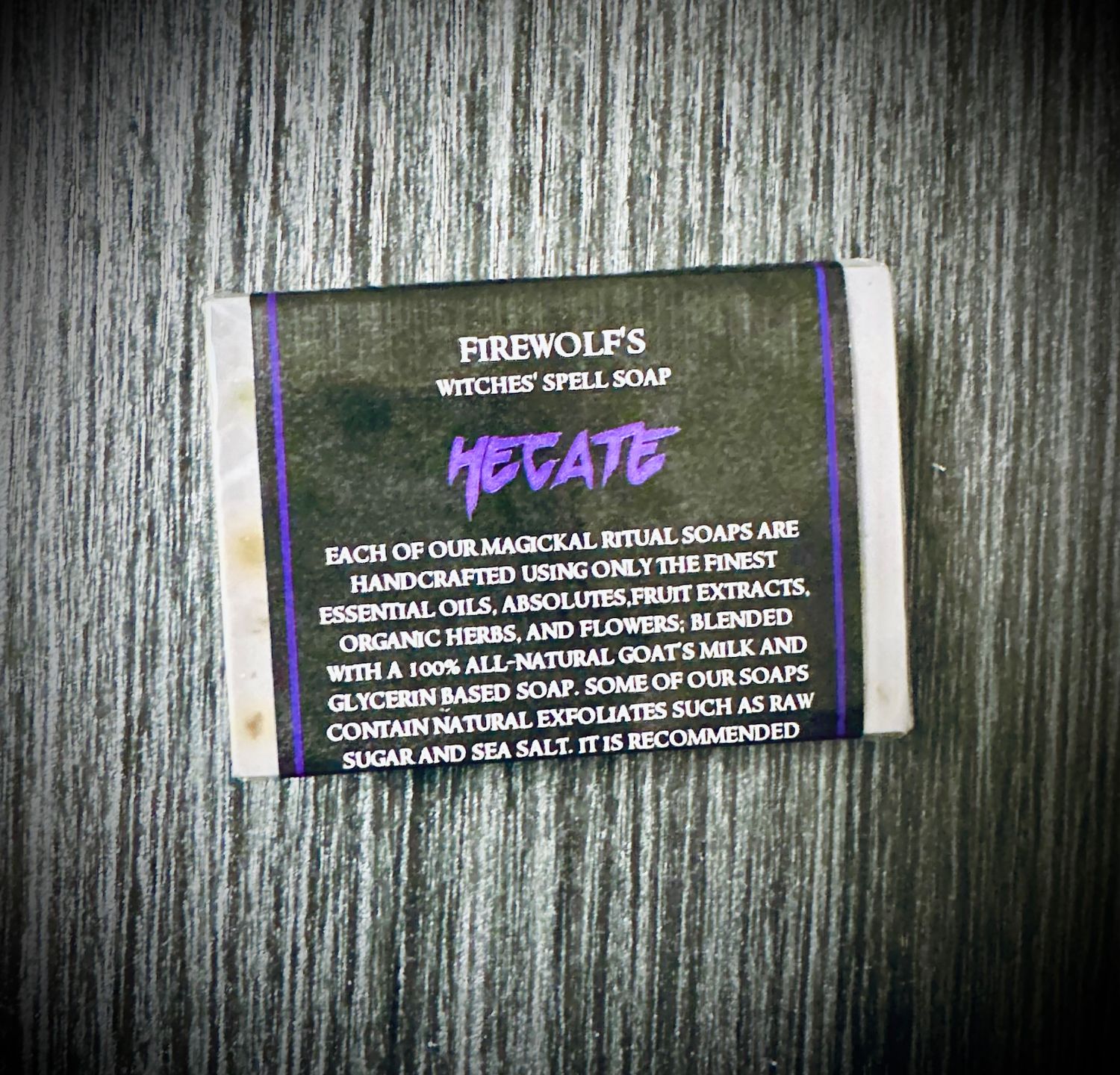 HECATE Goddess Witches' Magick Soap
