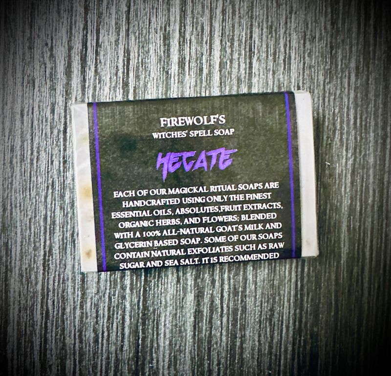 HECATE Goddess Witches' Magick Soap