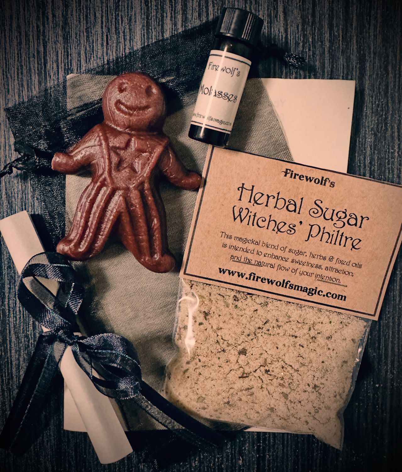 MOLASSES BINDING Wax Poppet Ritual Kit