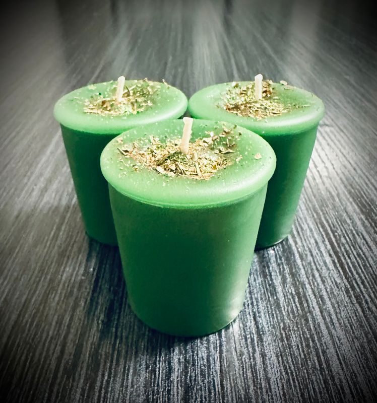 MONEY DRAWING Votive Candle (Set of 3)