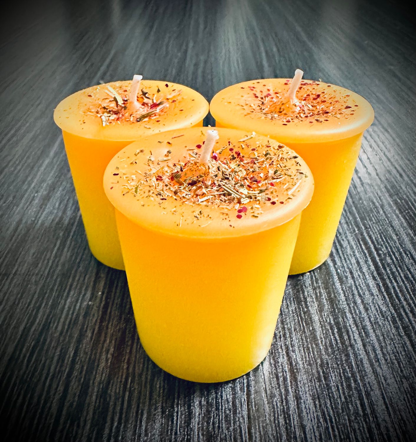 JOY & HAPPINESS MAGICK Votive Candles (Set of 3)