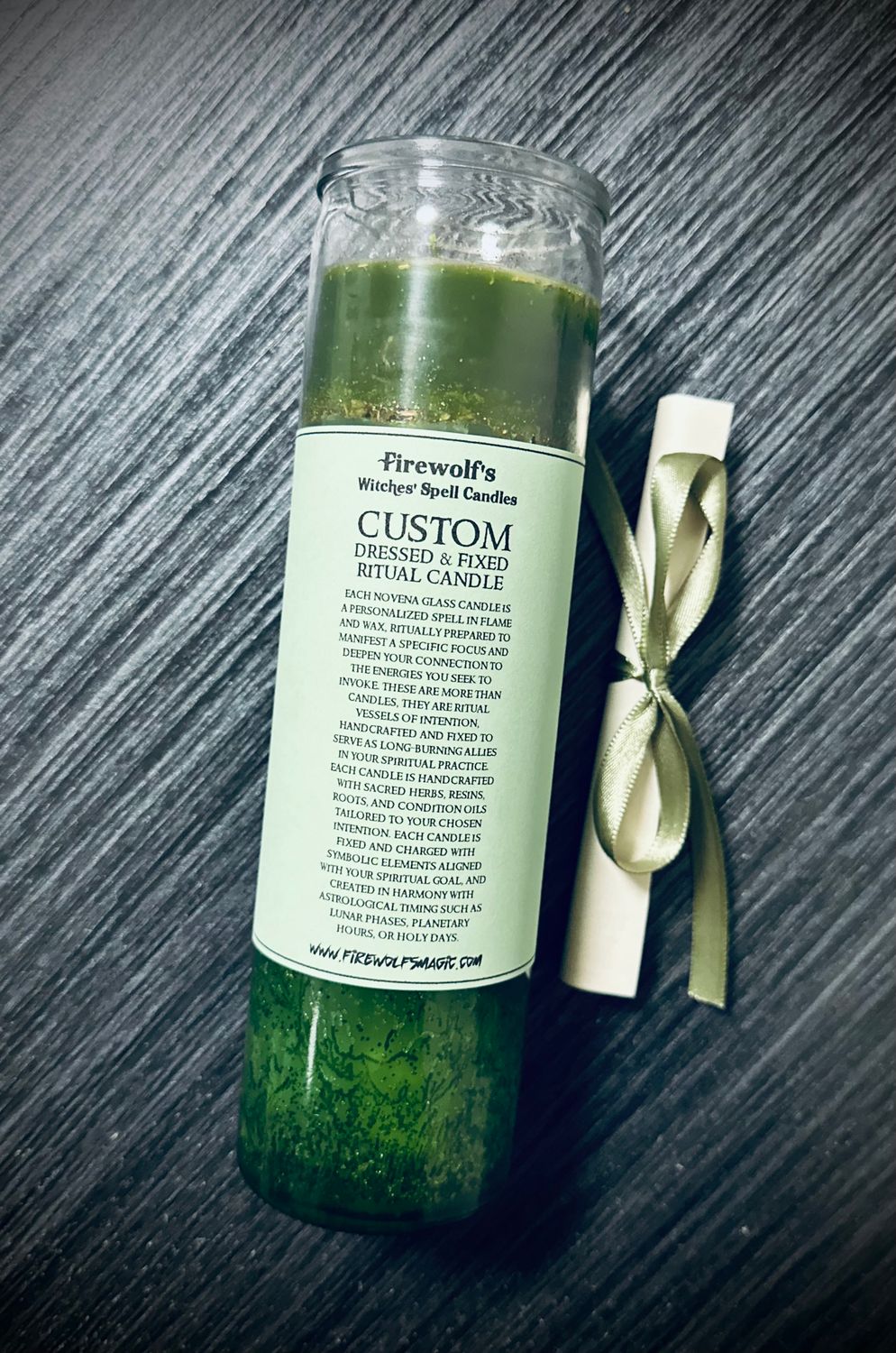 Custom Dressed & Fixed Novena Candles