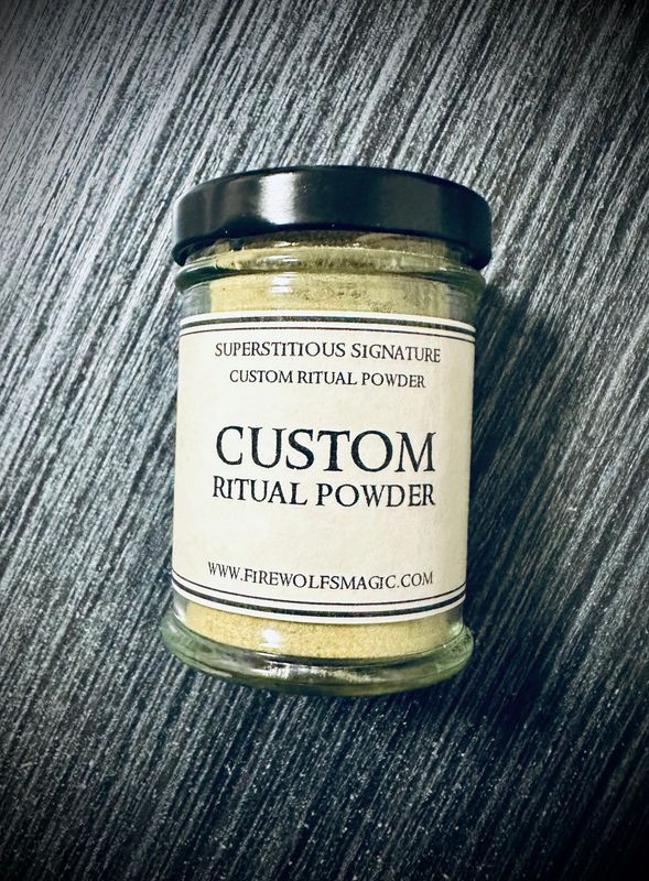 Custom Magick Ritual Powders