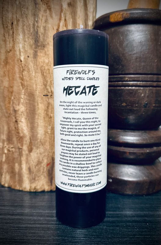 HECATE MAGICK Pillar Candle