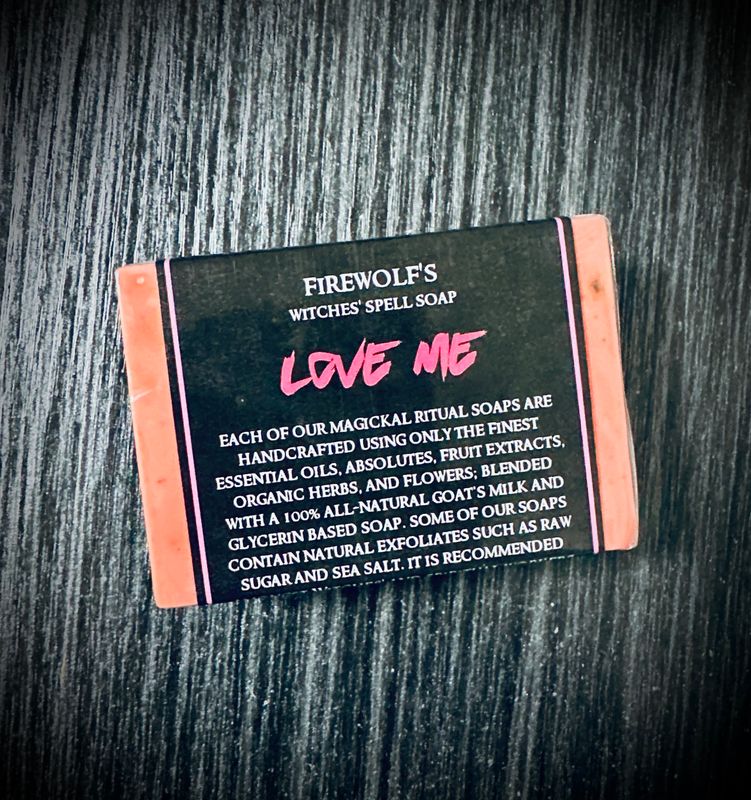 LOVE ME MAGICK Witches’ Magick Soap