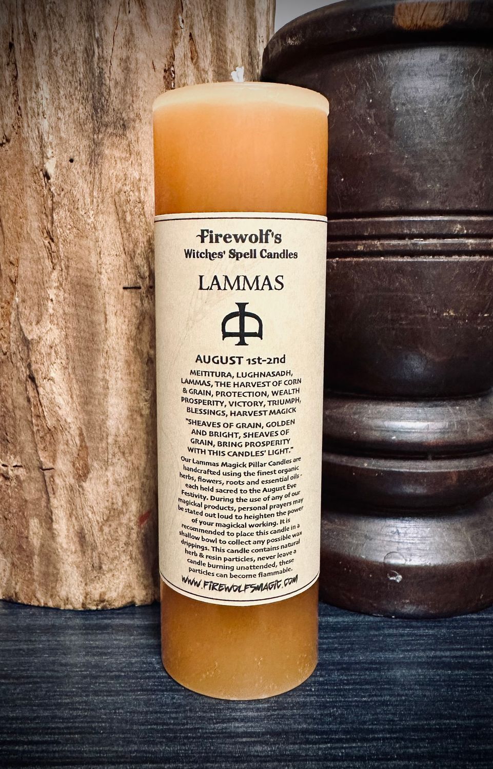 LAMMAS MAGICK Pillar Candles