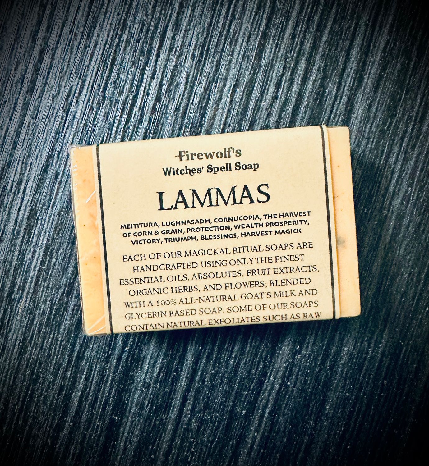 LAMMAS MAGICK Ritual Soap