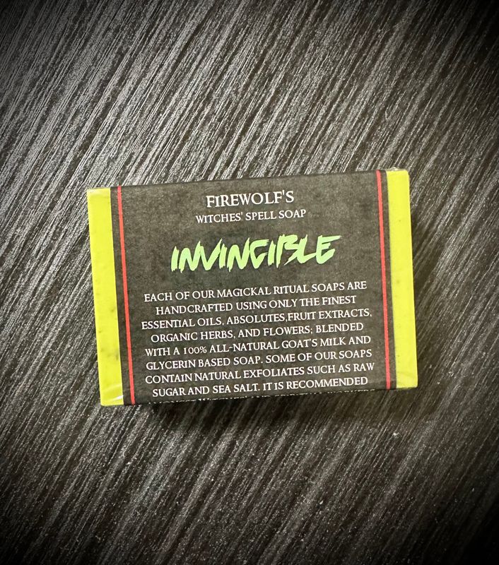 INVINCIBLE Witches’ Magick Soap