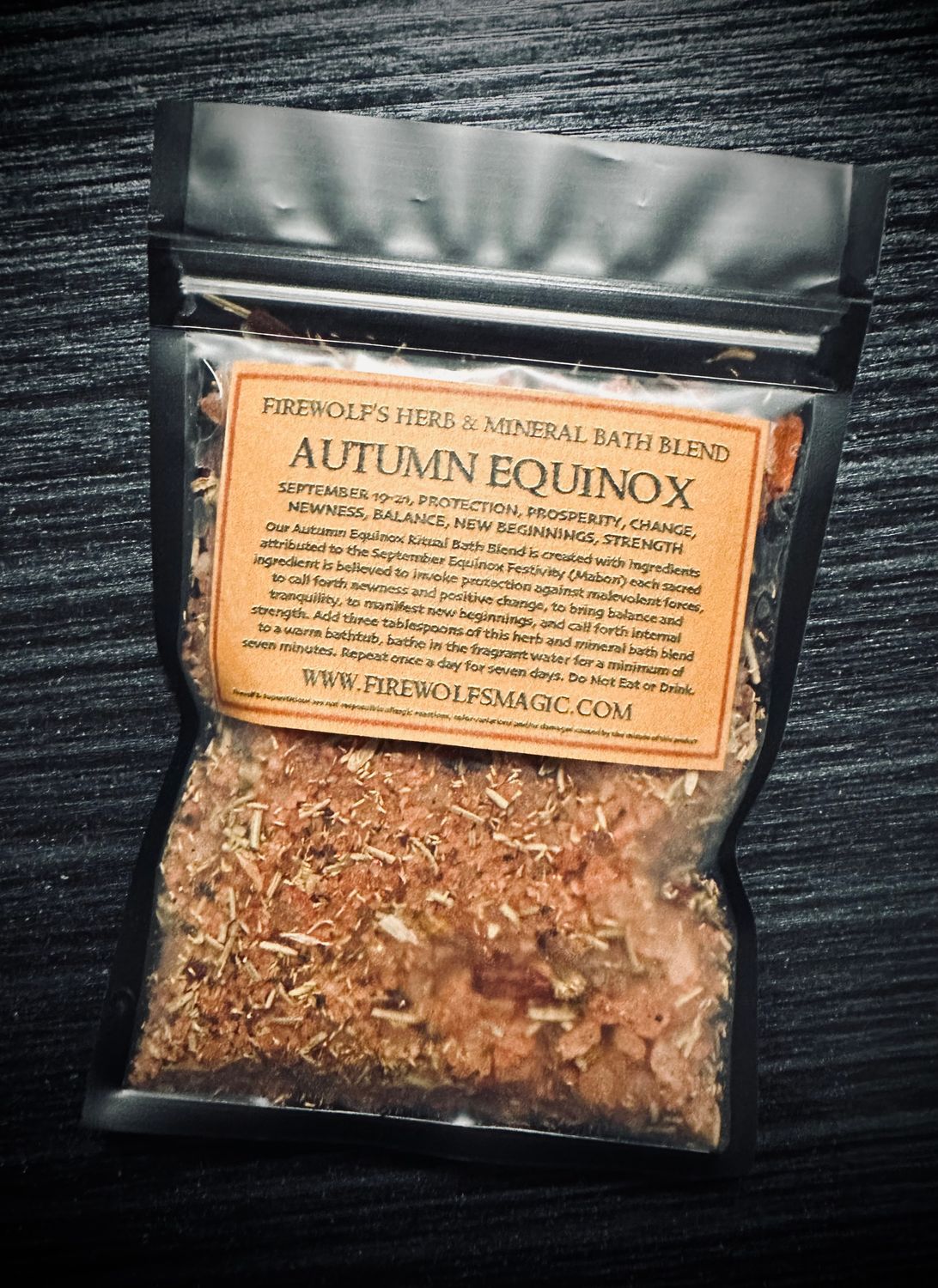 AUTUMN EQUINOX Ritual Bath Blend
