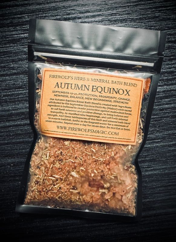 AUTUMN EQUINOX Ritual Bath Blend