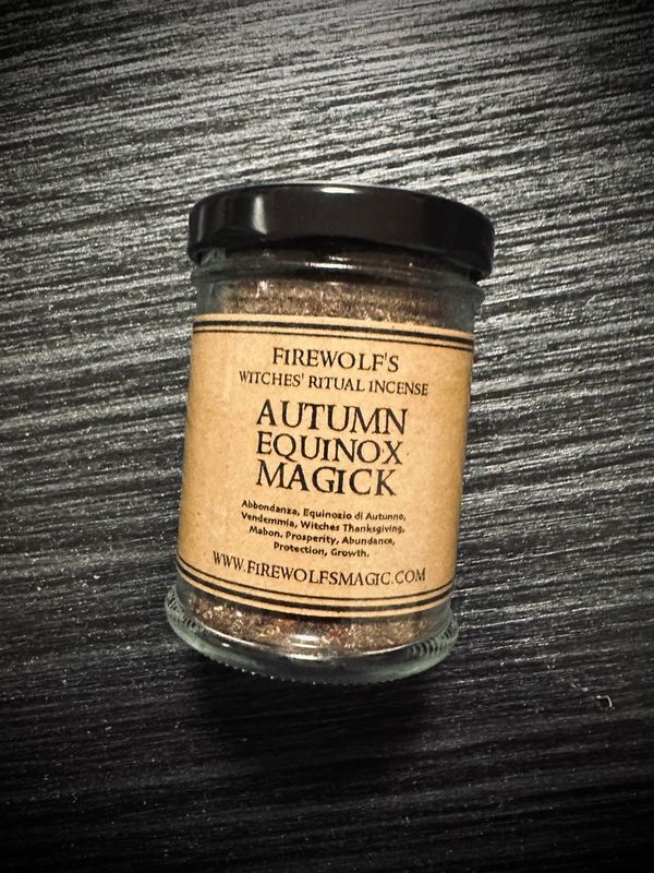 AUTUMN EQUINOX Witches' Ritual Incense