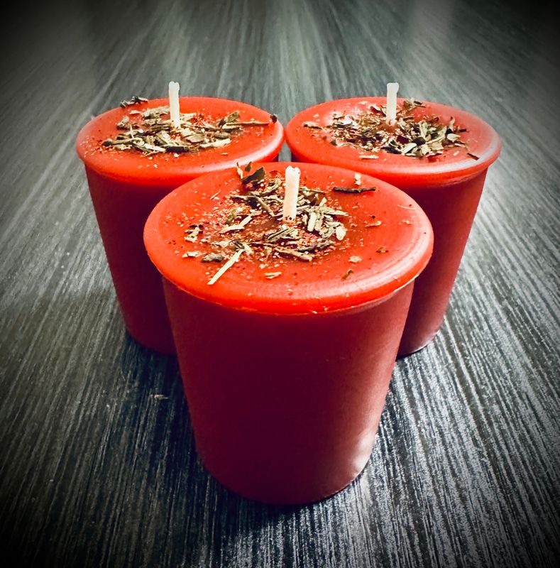 AUTUMN EQUINOX MAGICK Votive Candles (Set of 3)