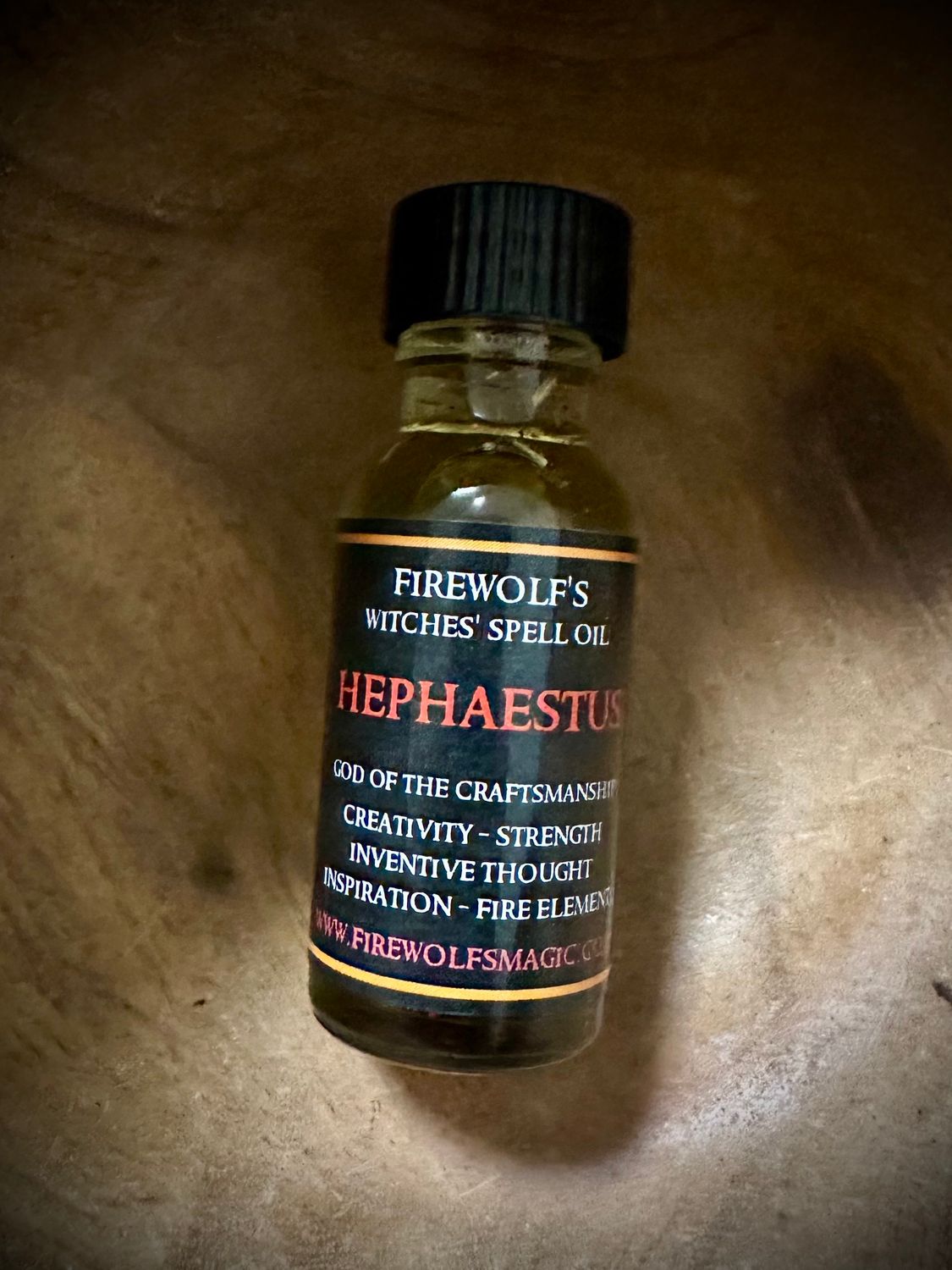 HEPHAESTUS - God of Craftsmanship Ritual Oil
