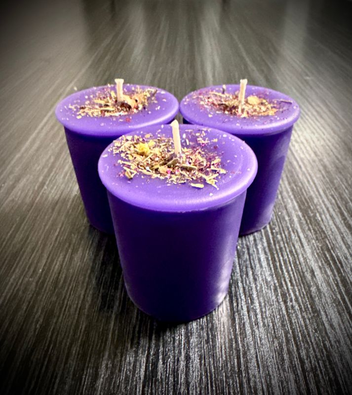 CHAKRA BALANCE Votive Candles (Set of 3) CHAKRA BALANCE Votive Candles (Set of 3)