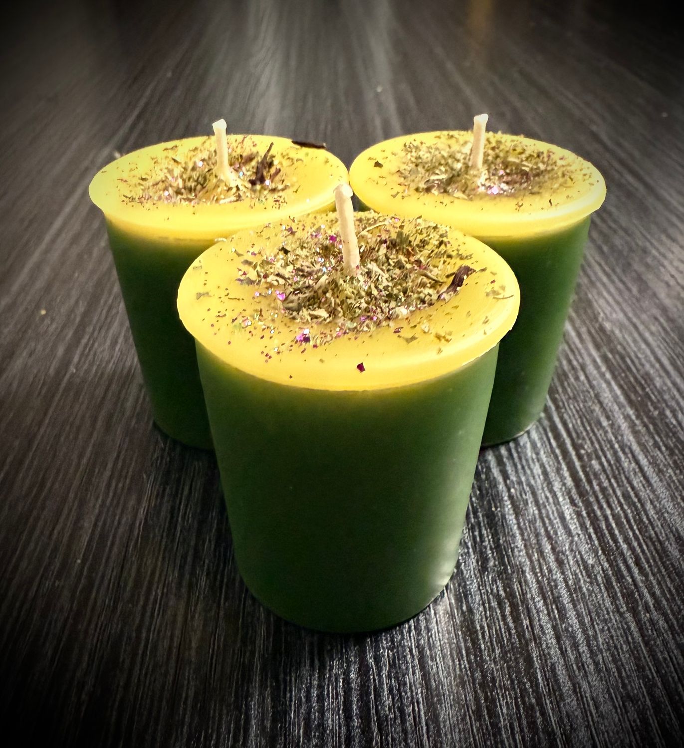 MANIFEST MAGICK Votive Candles (Set of 3) MANIFEST MAGICK Votive Candles (Set of 3)